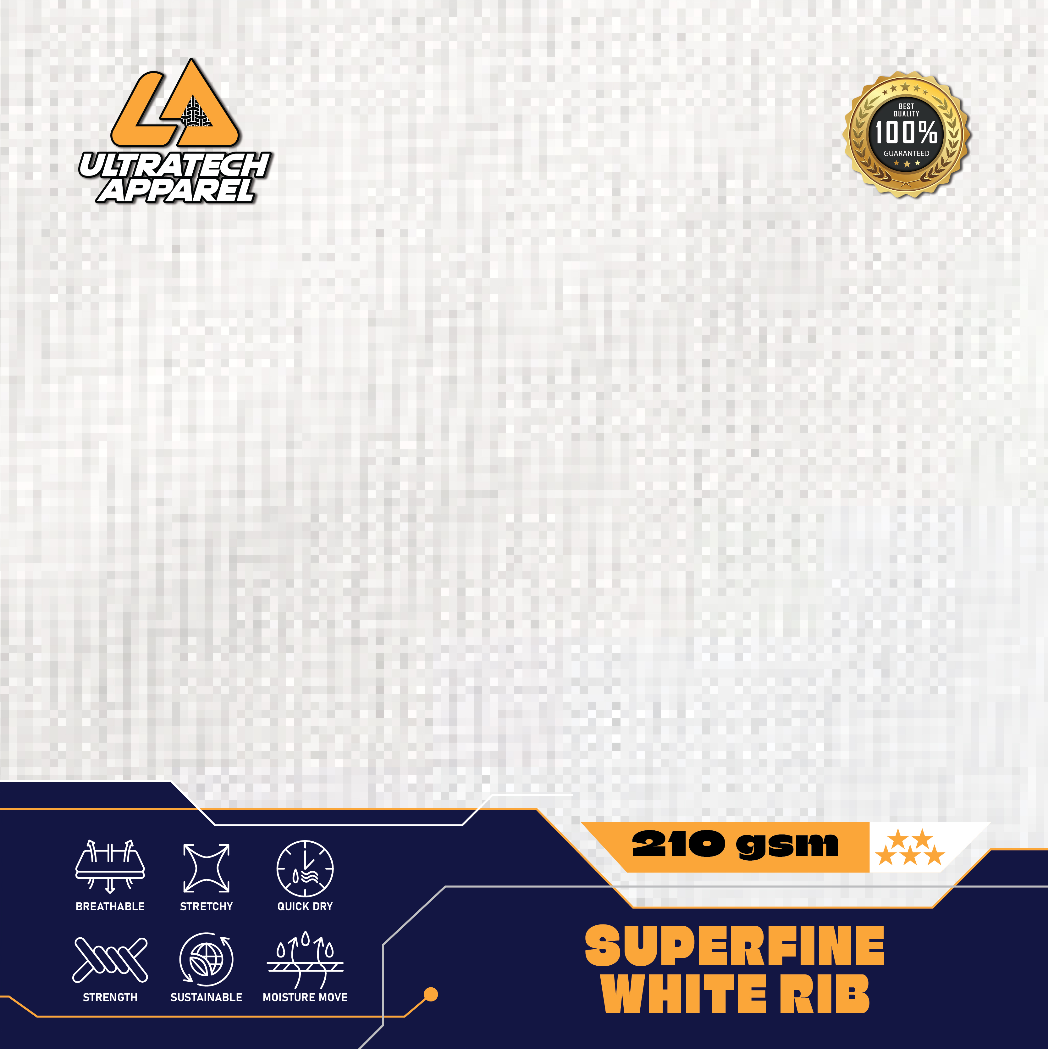 White Rib (200GSM)